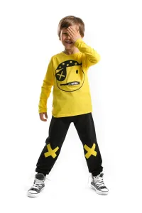 Denokids Pirate Emoji Boys T-shirt Pants Suit