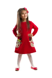 Denokids Twin Deer Christmas Girl Dresses