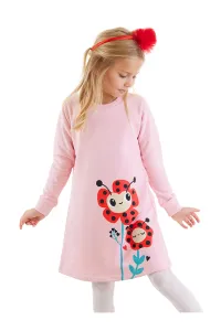 Denokids Ladybug Flowers Girl's Dress