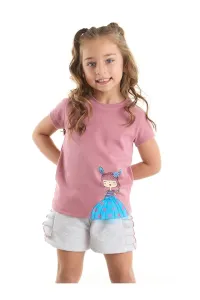 Denokids Tulle Lily Girls Kids T-shirt Shorts Set