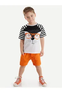 Denokids Hipster Boy T-shirt Shorts Set