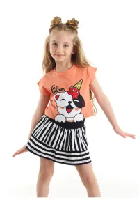 Denokids Upps Girls Kids T-shirt Skirt Set