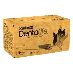 PURINA Dentalife snacky, 2 balenia - 25% zľava - Dentalife  pre stredne veľkých psov (2 x 84 tyčiniek)