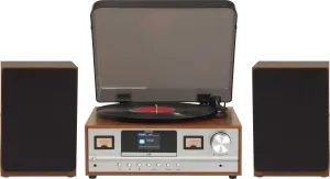 Retro gramofón Denver MRD-52, hnedý