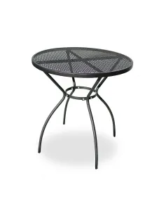 DEOKORK Kovový stôl STEEL (ø70 cm)