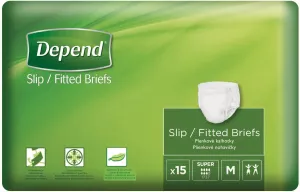 DEPEND Slip SUPER M priedušné plienkové nohavičky 1x15 ks