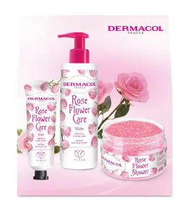 Dermacol Flower Care Rose darčeková sada (s vôňou ruží)