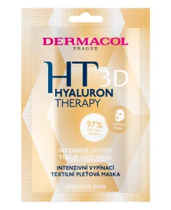 Dermacol 3D Hyaluron Therapy Intensive Lifting 1 ks pleťová maska na veľmi suchú pleť; proti vráskam; spevnenie a lifting pleti; na dehydratovanu pleť