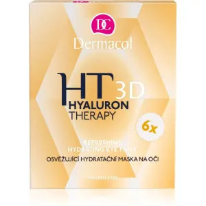 Dermacol 3D Hyaluron Therapy Refreshing Eye Mask 36 g očný krém pre ženy na opuchy a kury pod očami