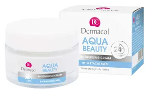 Dermacol Aqua Beauty 50 ml denný pleťový krém pre ženy na veľmi suchú pleť; na rozjasnenie pleti; na dehydratovanu pleť