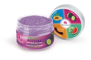 Dermacol Aroma Ritual telový peeling Stress Relief Body Scrub Grape & Lime 200 g