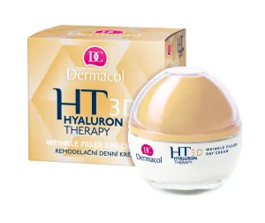 Dermacol 3D Hyaluron Therapy 50 ml denný pleťový krém pre ženy na veľmi suchú pleť; proti vráskam; spevnenie a lifting pleti