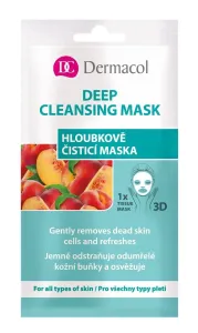 Dermacol Deep Cleansing Mask 15 ml pleťová maska pre ženy na veľmi suchú pleť; výživa a regenerácia pleti