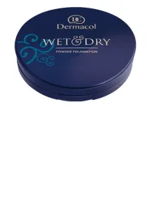 Dermacol - WET & DRY púdrový make-up  - Wet and Dry Powder No.4