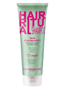 Dermacol Hair Ritual Grow & Volume Shampoo 250 ml šampón pre ženy proti vypadávaniu vlasov; na jemné vlasy