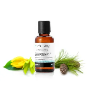 Olej masážny a telový posilňujúci DERMAPRO Céder - Ylang 50 ml