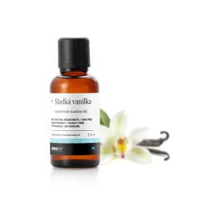 Olej masážny a telový regeneračný DERMAPRO Sladká vanilka 50 ml