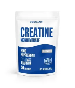 Descanti Creatine Monohydrate podpora športového výkonu 250 g