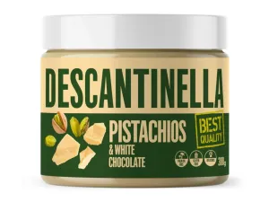 Descanti Descantinella Pistachios & White Chocolate orechová nátierka 300 g