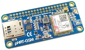 Designer Systems Phat-Gsm 2G Modem Module, Raspberry Pi