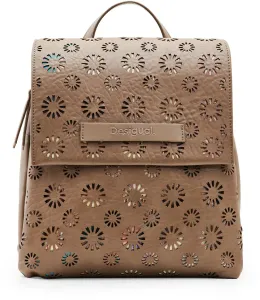 Desigual Amorina Covasna Brown Patterned Backpack - Women