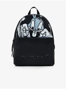 Black Desigual Bugs Bunny Mombasa Mini Backpack for Women - Women