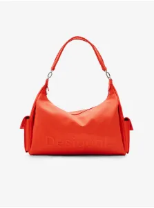 Women's orange handbag Desigual Half Logo 24 Brasilia - Women