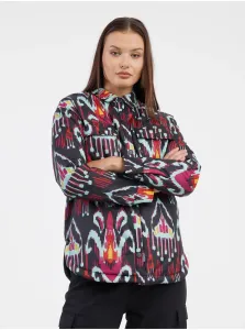 Black Desigual Eliot Womens Patterned Jacket - Women #724279