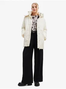 Desigual Tulip Cream Women's Winter Jacket - Women #7449579