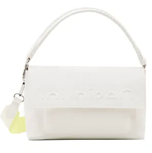 White Desigual Half Logo 23 Ladies Handbag Venecia 2.0 - Ladies
