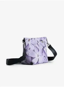 Purple Women's Floral Crossbody Handbag Desigual Imperial Patc - Women