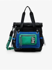 Blue-Black Women's Multifunctional Handbag Desigual Modularis Stava - Women