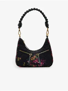 Black Women's Floral Handbag Desigual Yenes Medley Multipocket - Ladies