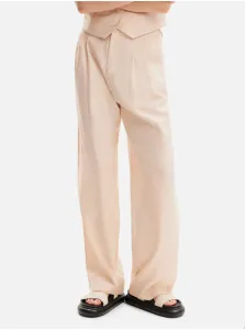 Apricot women's floral trousers Desigual Finlandia - Women #9084286