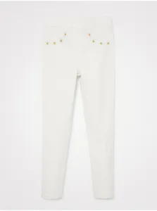 White Girly Slim Fit Jeans Desigual Tartaleta - Girls #665647
