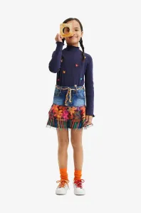 Dievčenská sukňa Desigual mini, áčkový strih #7964529