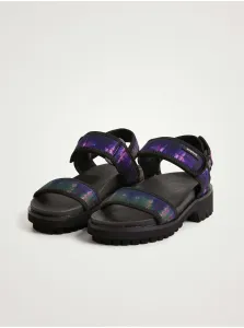 Sandále pre ženy Desigual - čierna, fialová #690898