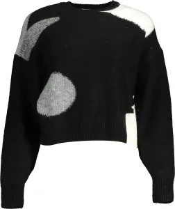 DESIGUAL dámsky sveter Farba: čierna, Veľkosť: XL #1522198