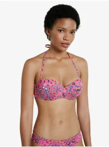 Pink Swimwear Upper Wall Desigual Biki Bahamas - Women #1043053