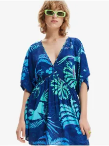Desigual Dámske plážové šaty Vest Ko Samui 23SWMW185000 XXL