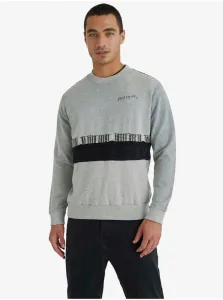 Grey Mens Sweatshirt Desigual Suez - Men