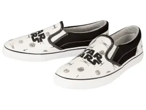 Chlapčenská voľnočasová obuv (35, čierna/biela)
