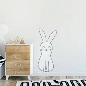 Nálepka na stenu Pastel - zajačik DK251 #4043950