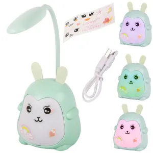 12275 Detská nočná RGB USB lampička - Lovely Bunny