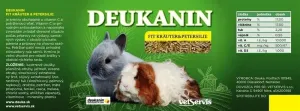 Deukanin Kräuter Fit & Petersilie krmivo pre králiky 3kg vedro #9557718