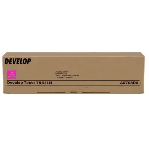 DEVELOP TN-611 (A0703D0) - originálny toner, purpurový, 27000 strán