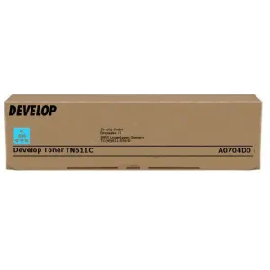 DEVELOP TN-611 (A0704D0) - originálny toner, azúrový, 27000 strán