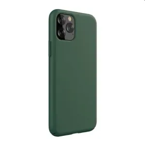 Devia kryt Nature Series Silicone Case pre Apple iPhone 11 Pro Max, zelené 6938595332951