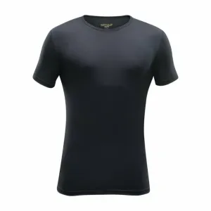 Devold BREEZE MAN T-SHIRT Pánske vlnené tričko, čierna, veľkosť #1465801
