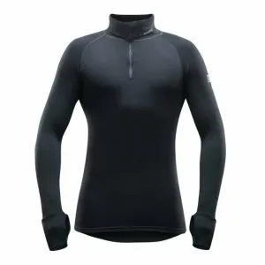 Devold EXPEDITION MAN ZIP NECK Pánske funkčné tričko, čierna, veľkosť #1463658